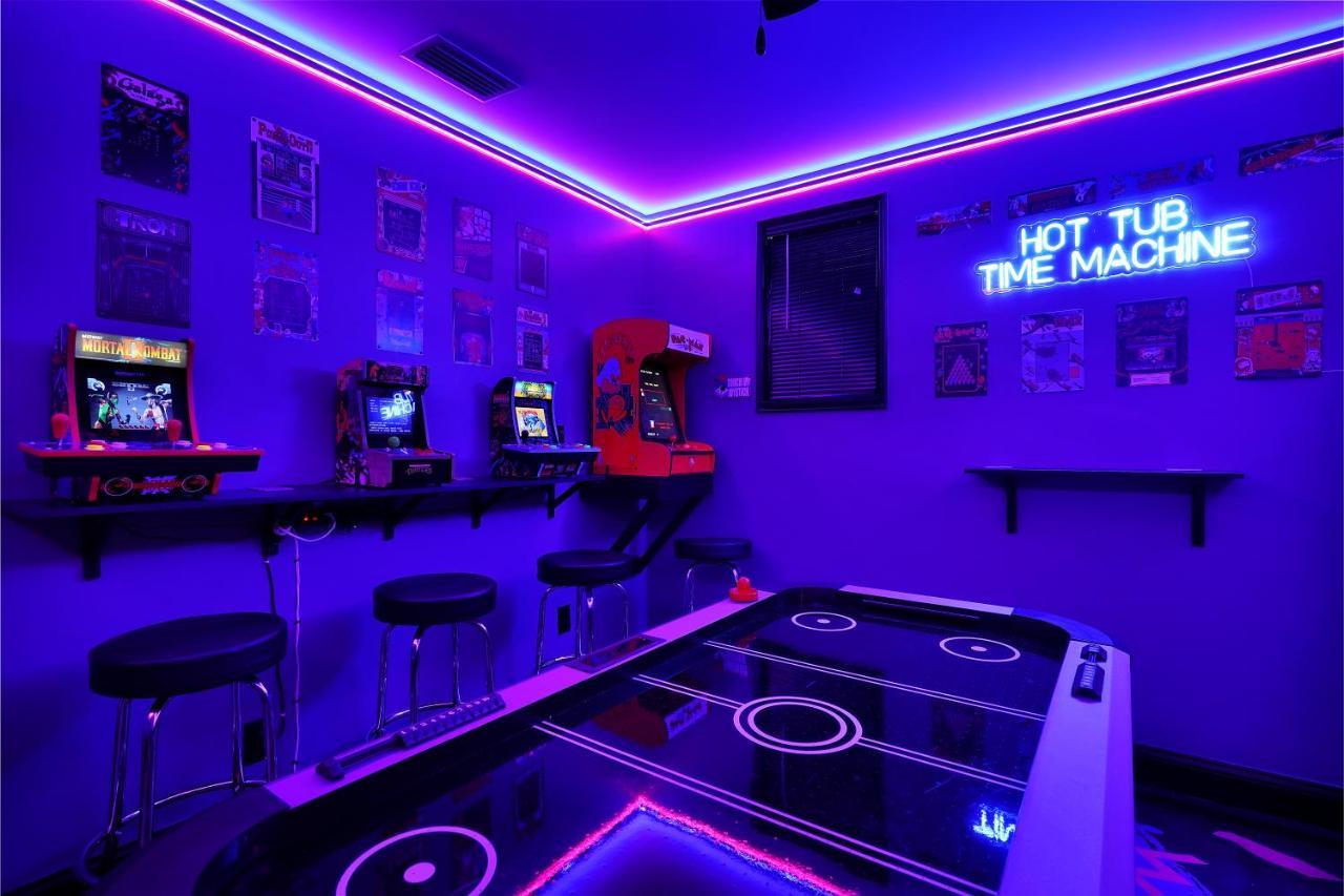 Hot Tub- 80'S Arcade- Pool Table- Historic Downtown- 7 Car Parking Villa St. Augustine Exterior photo