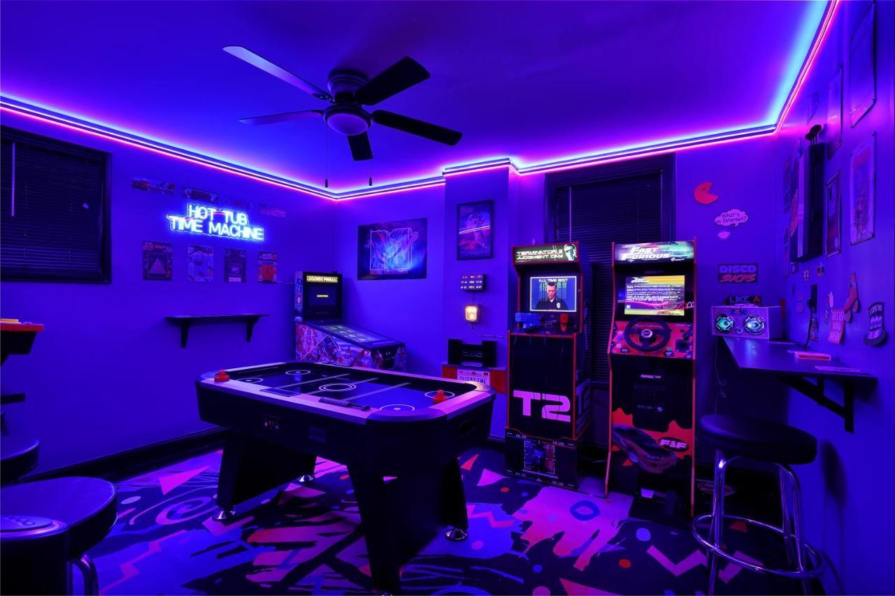 Hot Tub- 80'S Arcade- Pool Table- Historic Downtown- 7 Car Parking Villa St. Augustine Exterior photo